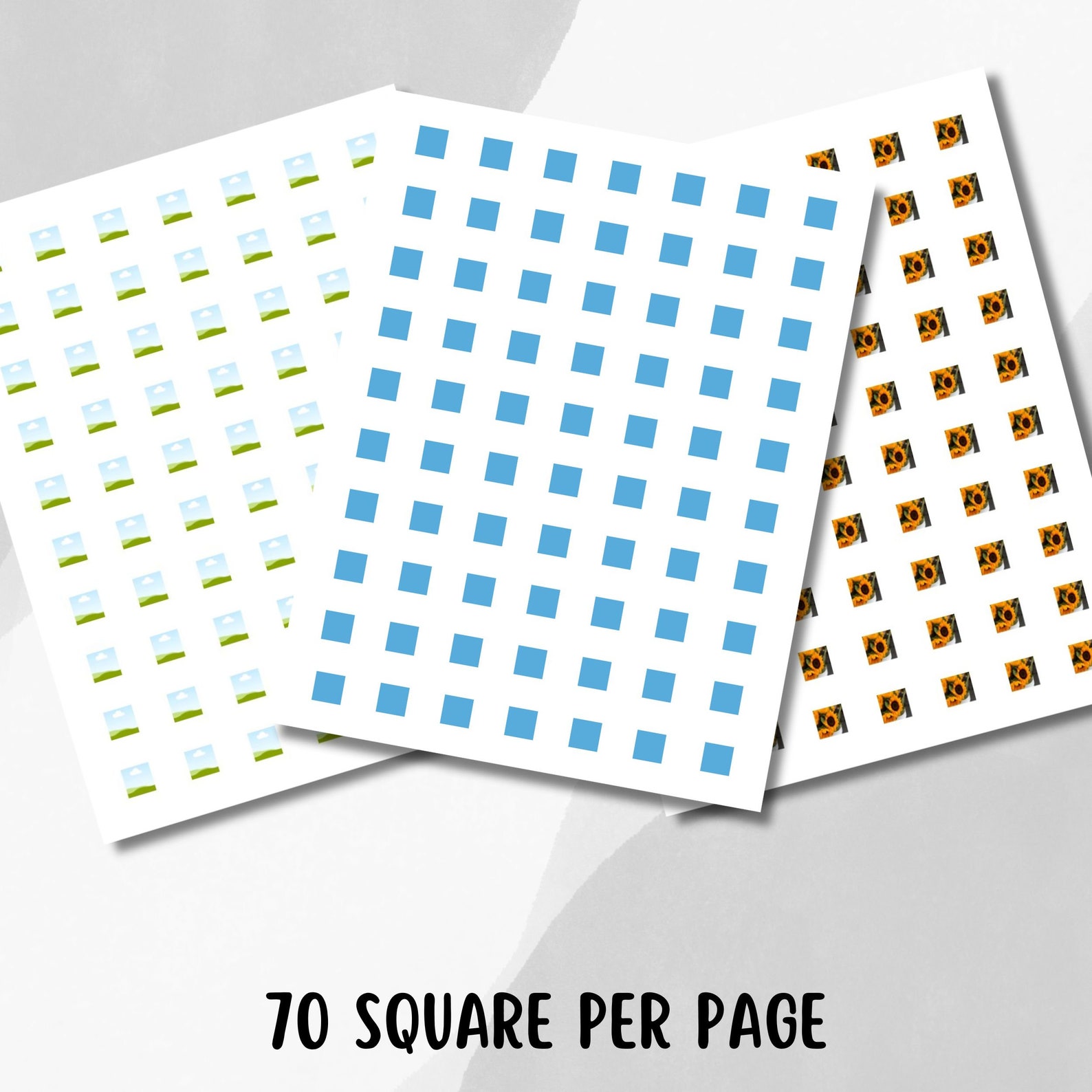0.5 Inch Square Template 0.5 Template in Psd Eps Pdf - Etsy