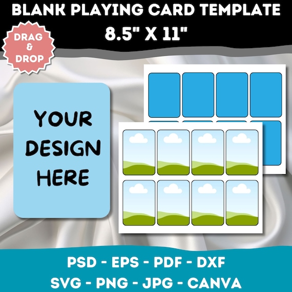 Playing Card Template Google Docs