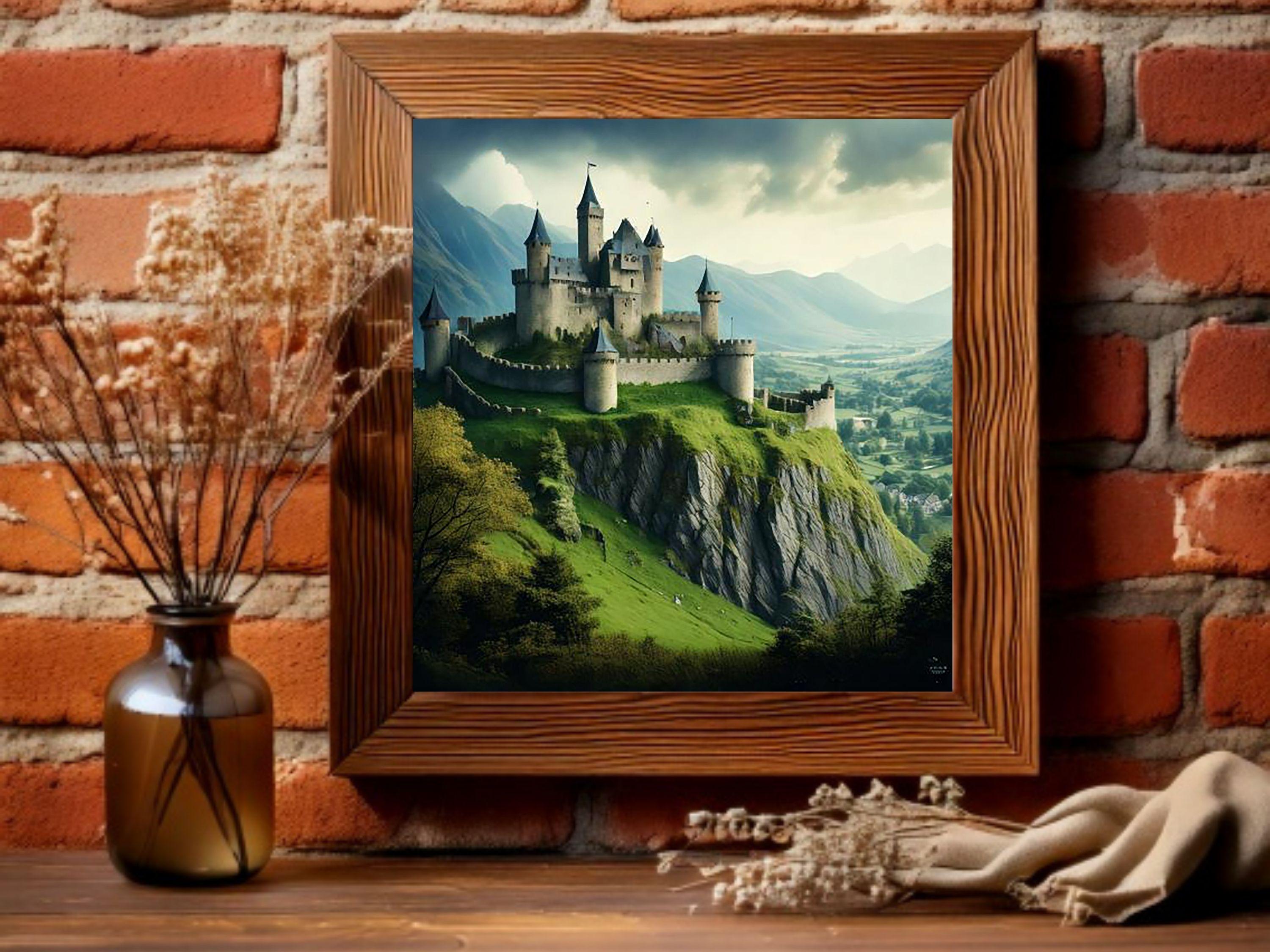 Medieval Fantasy Kingdom Digital Paper Pack| Gothic Castle Scrapbook ...