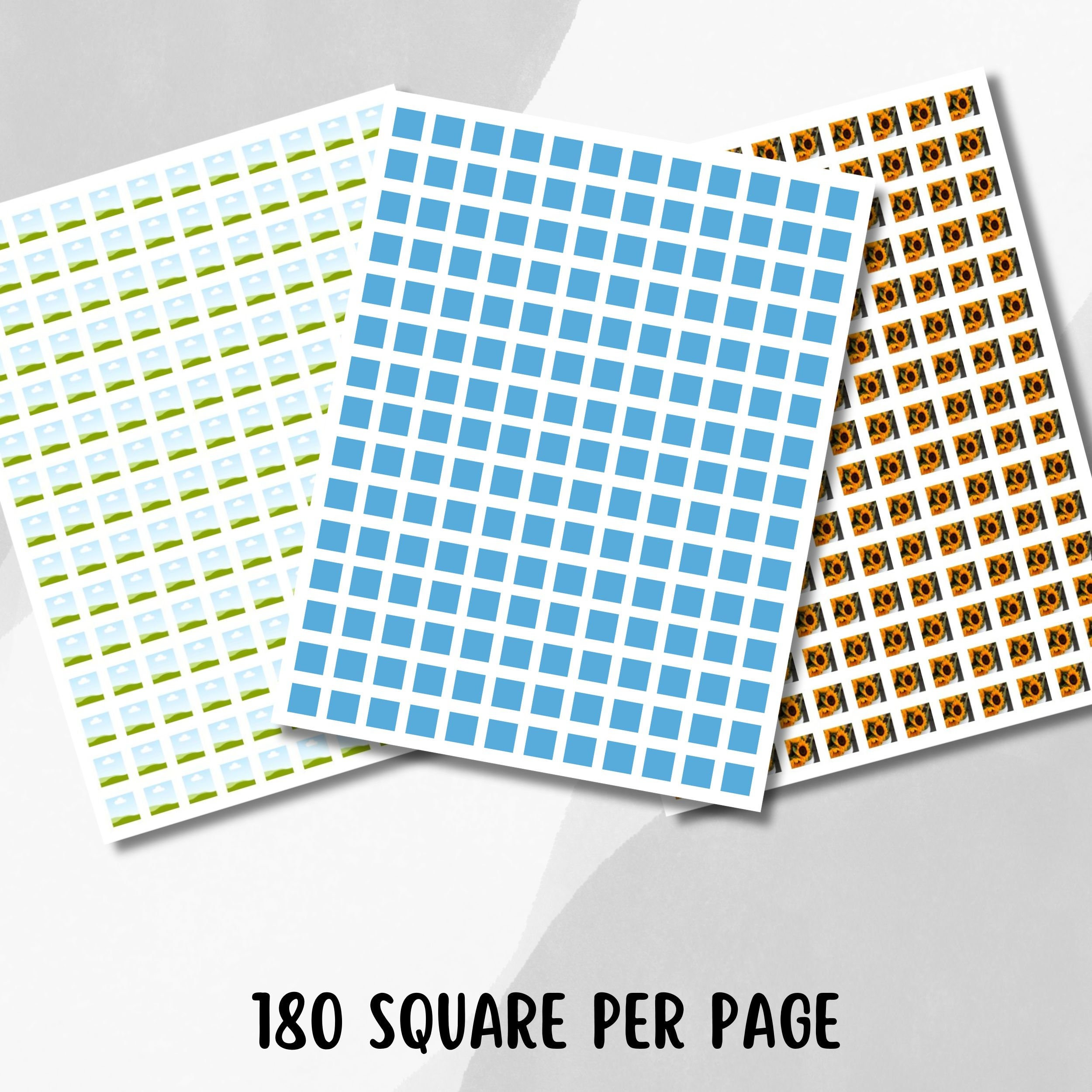 0.5 Inch Square Template 0.5 Template in Psd Eps Pdf - Etsy