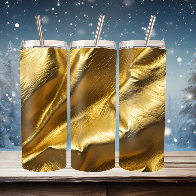 Gold Texture Digital Paper Pack, 35 Metallic Backgrounds, Gold Foil ...