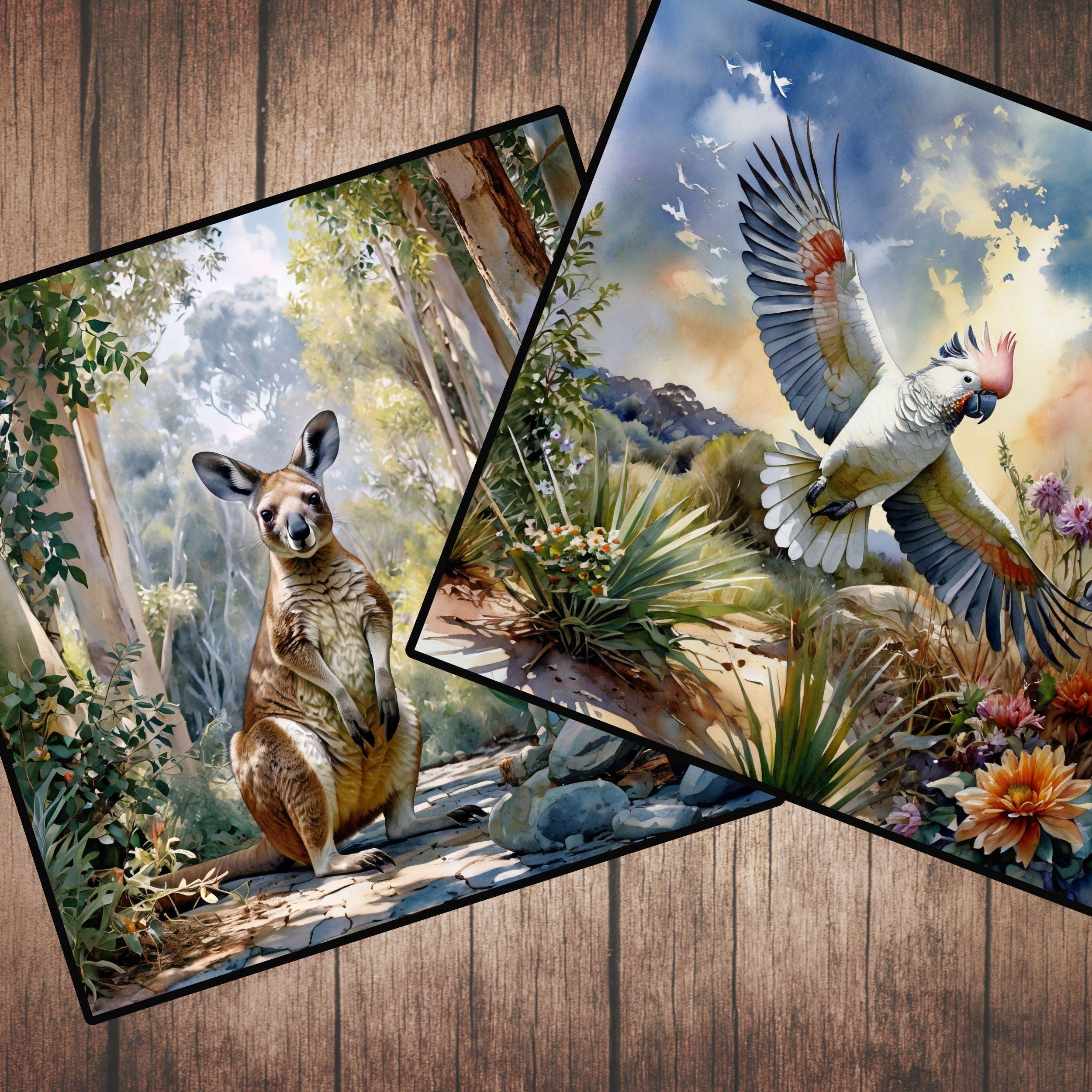 Watercolor Australia Clip Art Bundle | Iconic Australian Landmarks ...