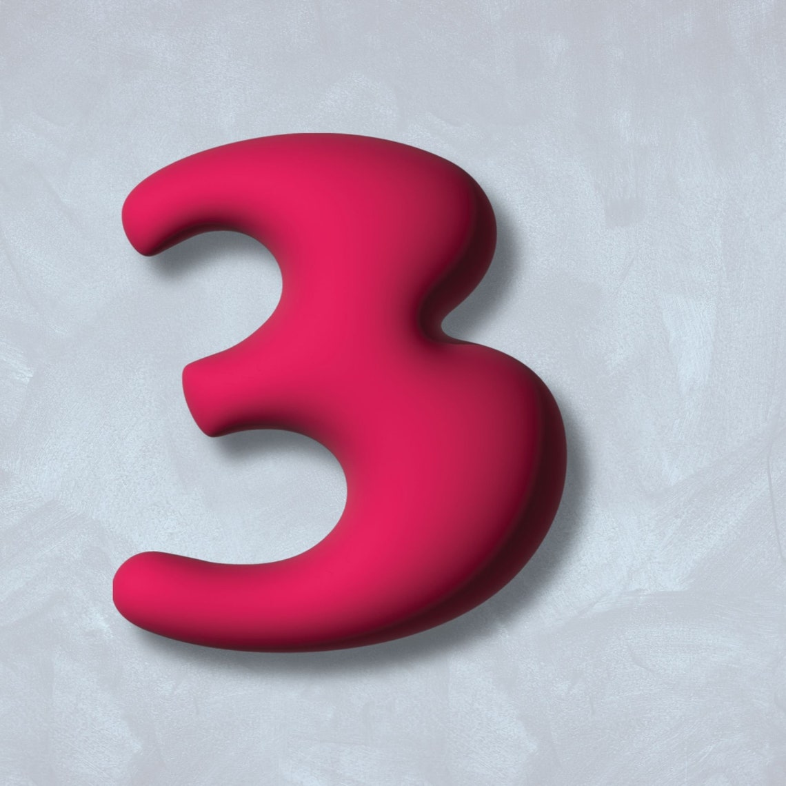 3D Inflated Red Alphabet Letters 3D Sublimation Puffy - Etsy