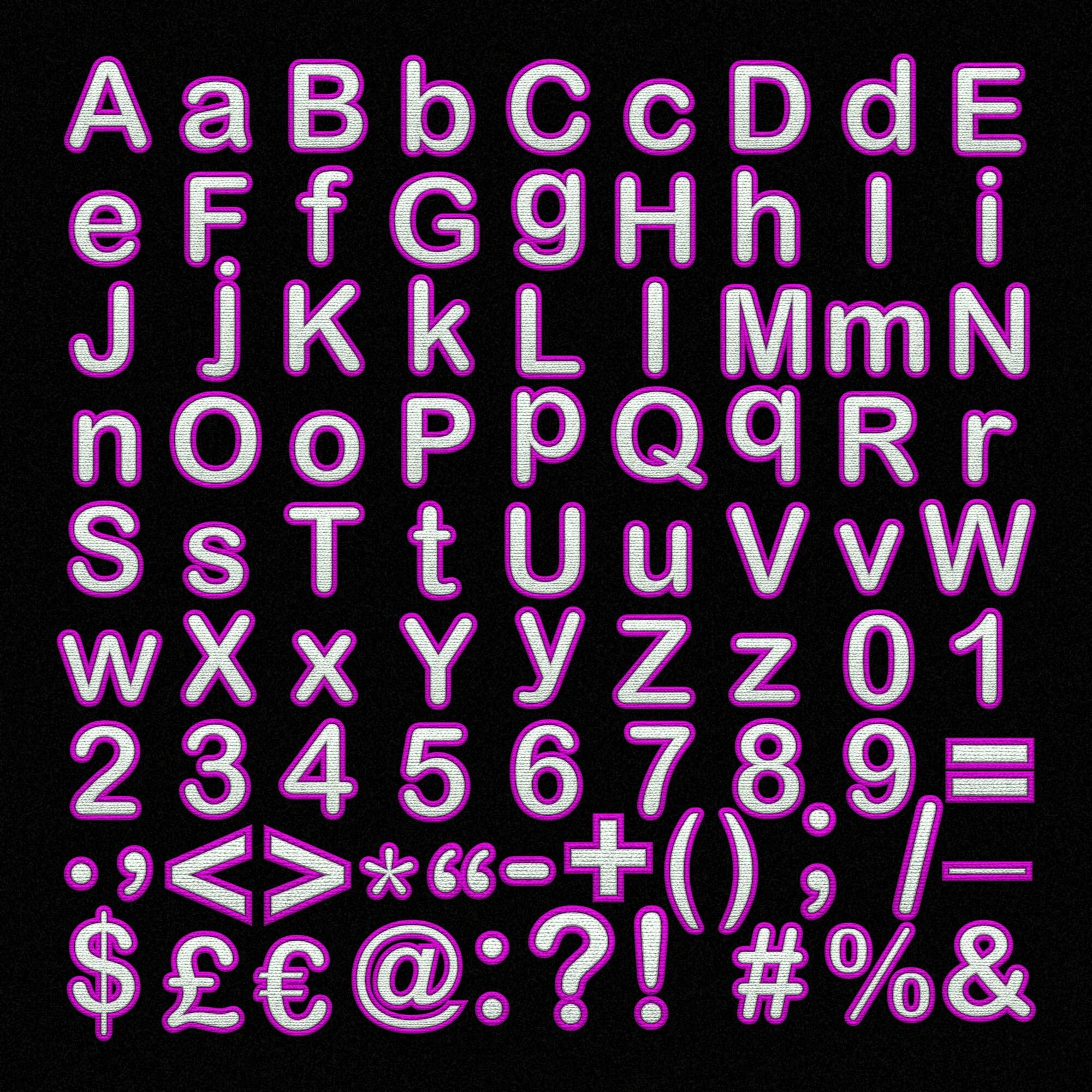 Knit Alphabet Letters and Numbers PNG Crochet Font Svg Wool - Etsy