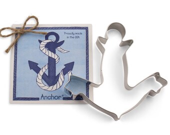 large anchor cookie cutter
