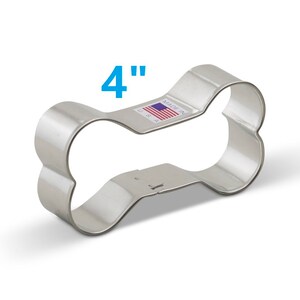 large dog bone cookie cutter