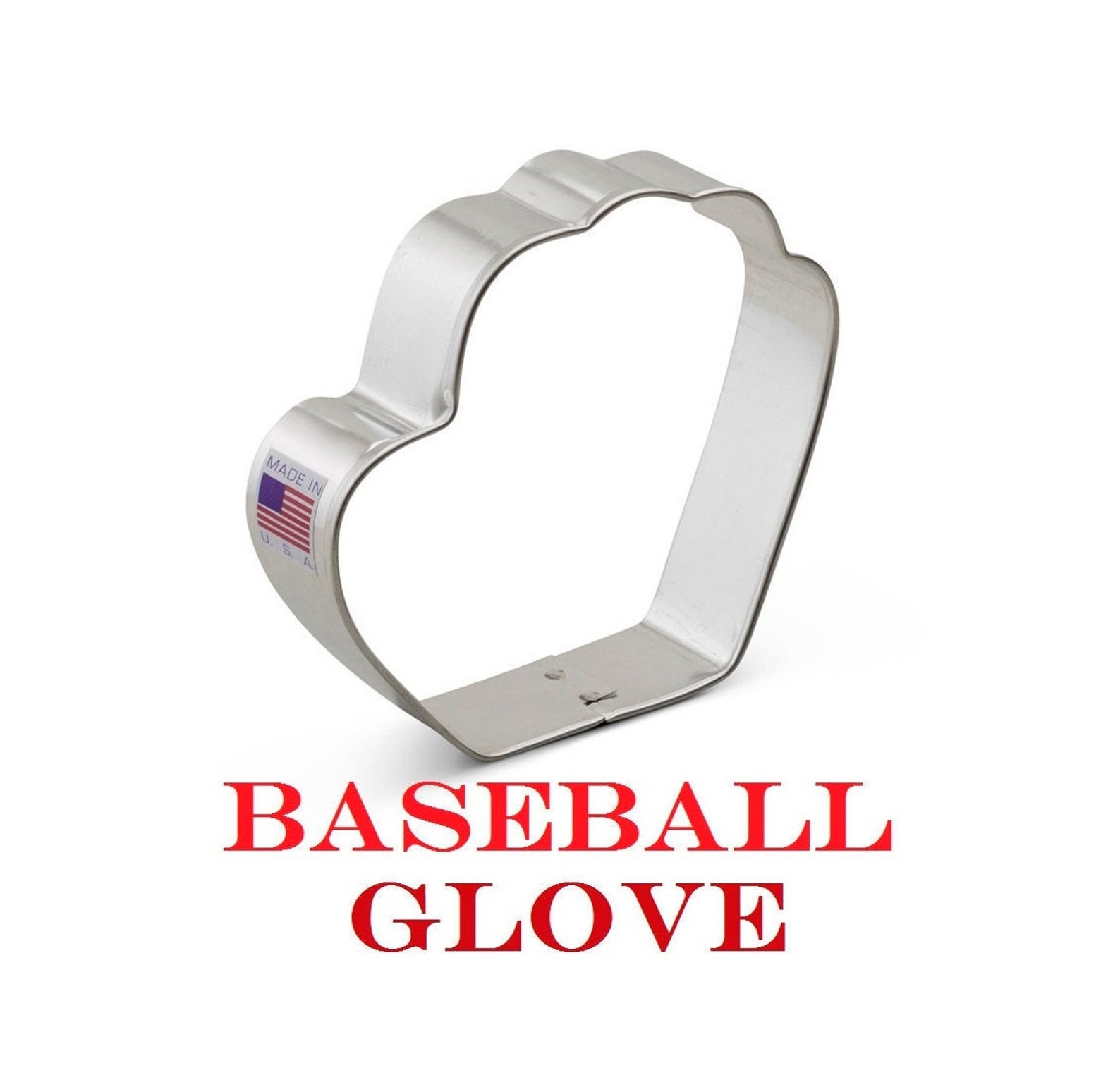 4pc Baseball Fan Cookie Cutter Set Baseball Team and Sports Etsy