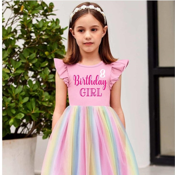 Birthday shirt. Birthday dress. 5th birthday. 6th birthday. Birthday shirt for girl. Birthday girl shirt. Girl birthday. Girl dress.