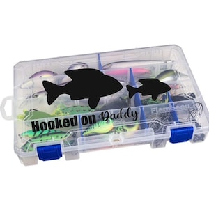 Fishing gift. Father’s Day gift. Personalized tackle box. Fisherman gift. Tackle box. Custom tackle box. Fishing husband gift. Fishing.