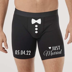 Groom boxers. Mens boxers custom. Property of underwear. Mens personalized underwear. Groom gift. Custom underwear. Wedding gift. Groom.