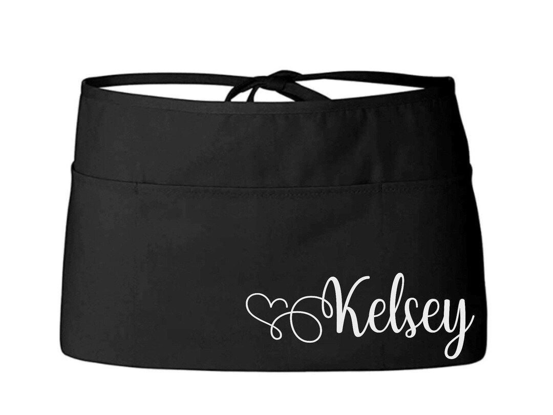 Personalized Apron. Waitress Apron. Server Apron. Stylist Gift. Waitress Gift. Server Gift