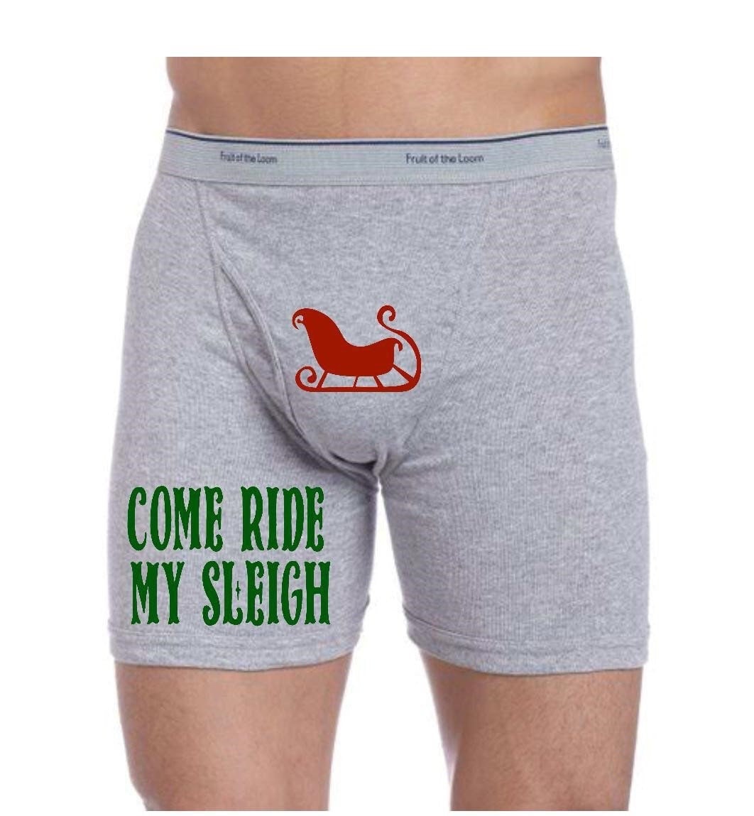 Mens Christmas Boxers. Mens Boxers Custom. Funny Christmas Boxers