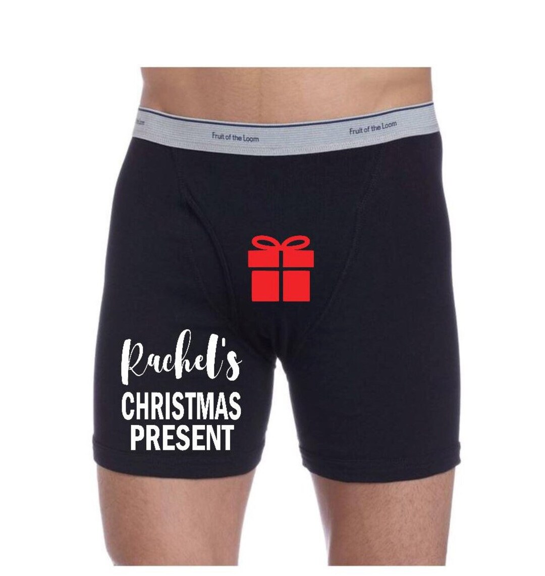 Husband Christmas Gift. Mens Christmas Boxers. Mens Boxers Etsy UK