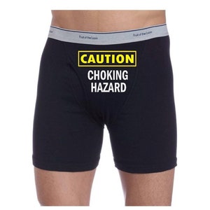 Funny Boyfriend gift. Funny mens boxers. Mens boxers custom. Property of underwear. Mens personalized underwear. Wedding anniversary gift.