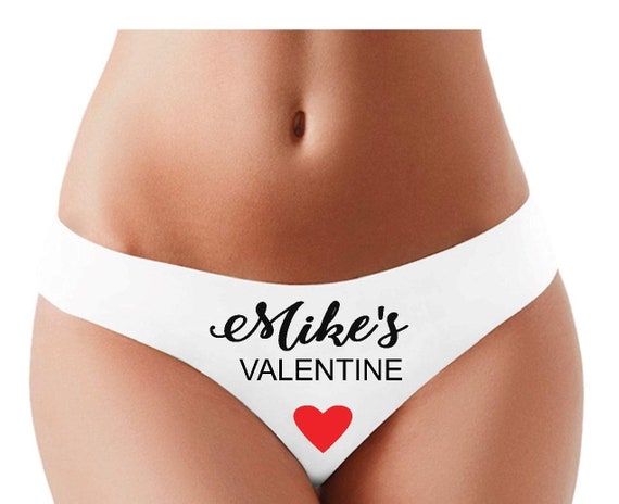 Valentine’s Day panties. Girlfriend gift. Valentines day panties. Bride  panties. Mrs. Underwear. Bride lingerie. Bride.