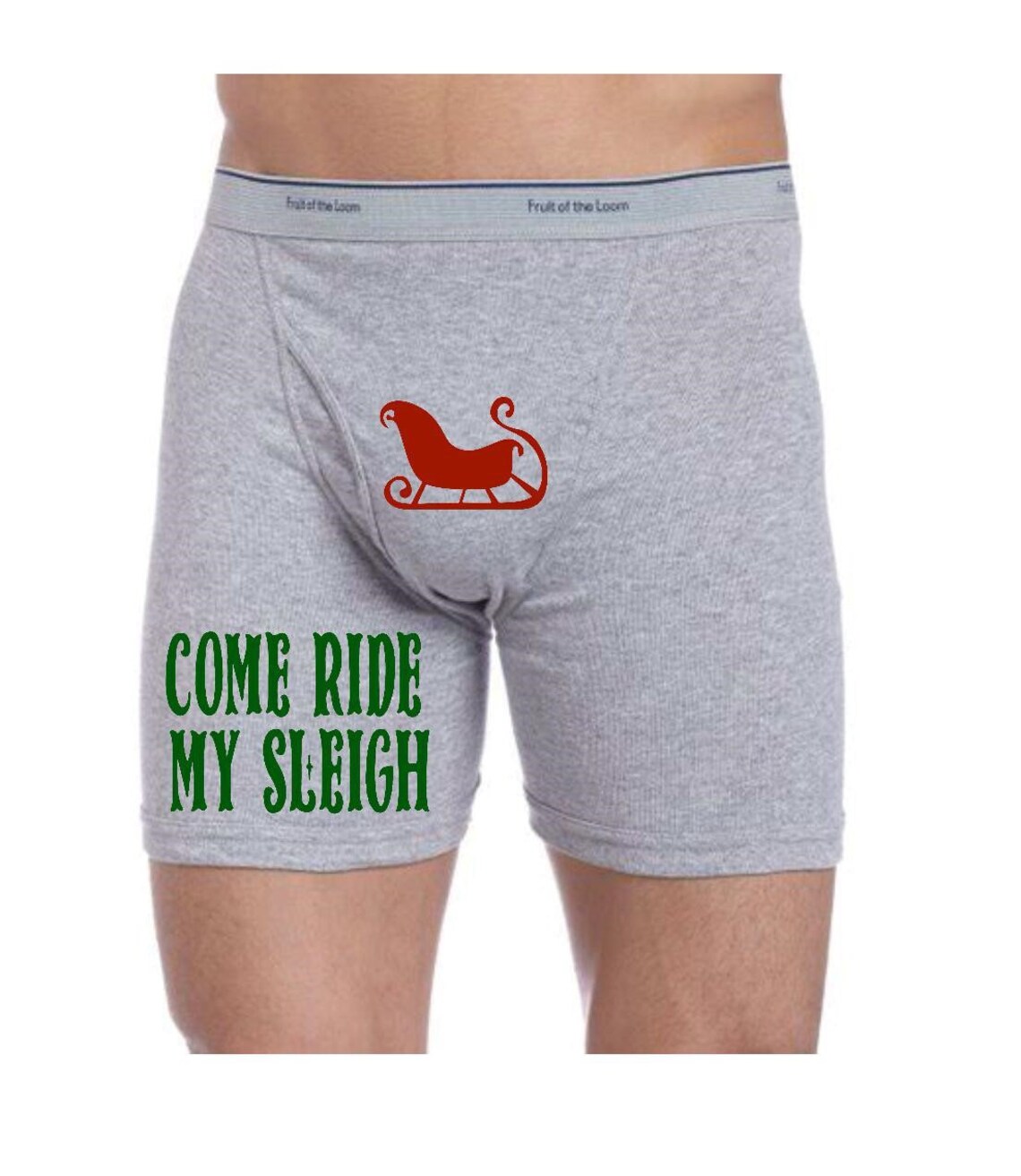 Funny Christmas Boxers 