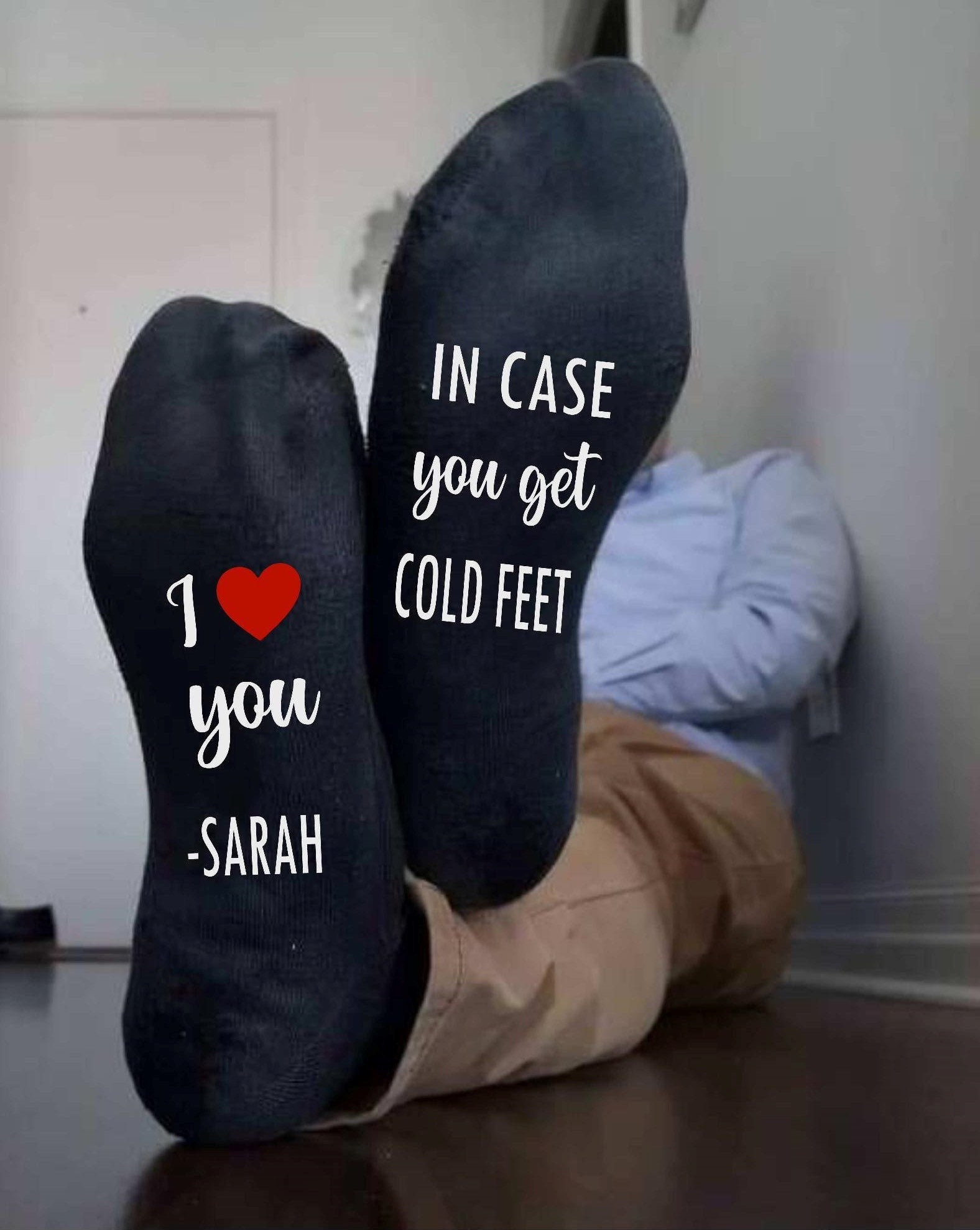 In case you get cold feet socks