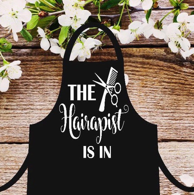 Hair Stylist Apron. Hair Stylist Gift. Hairdresser Apron. Etsy
