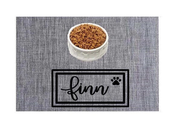 personalized pet placemat