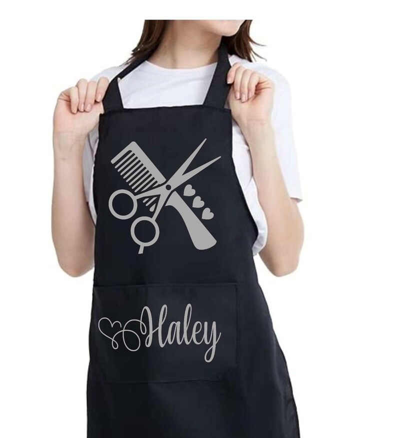 Custom Hair Stylist Apron. Hair Stylist Apron. Hair Stylist Etsy