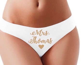 Mrs panties. Mrs. Underwear. Bride lingerie. Bride panties. Wedding day panties. Wedding panties. Bride panties.