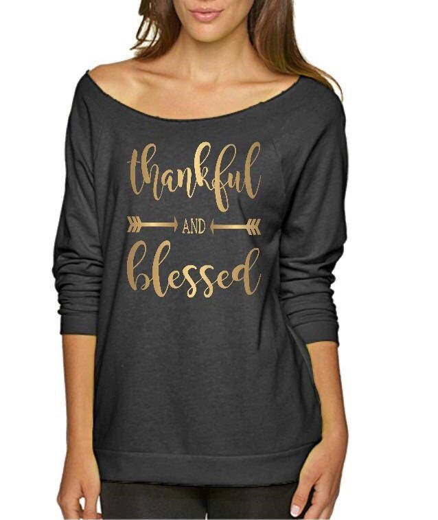 womens thankful shirt