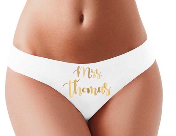 Bride Panties. Mrs. Underwear. Bride Lingerie. Bride. Wedding Day