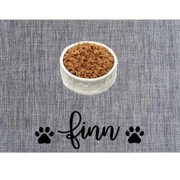 Cat Food Mat Etsy