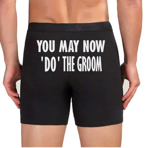 Honeymoon boxer briefs . Mens boxers custom. Husband wedding gift. Mens personalized underwear. Groom gift. Custom underwear. Wedding gift.