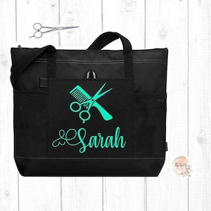 Hair stylist tote bag. Hair salon tote. Hair stylist gift. Personalized hair stylist bag. Hair stylist gift. Hair salon bag. Hair tote bag.