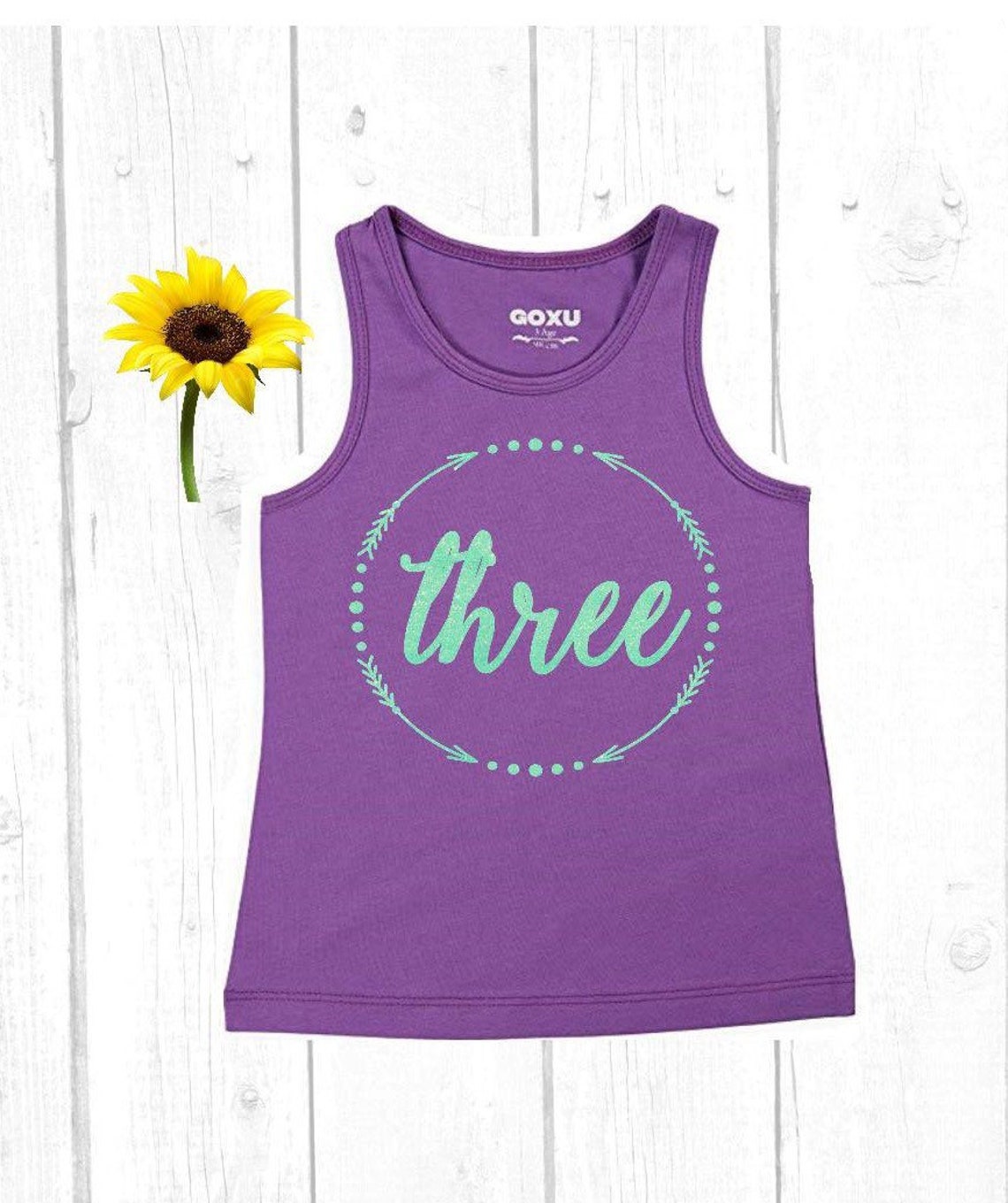 3rd Birthday 3rd Birthday Shirt 3rd Birthday Tank 2nd Etsy
