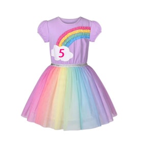 5th birthday party dress Island Princess Girls Dress | Occasion Dress in Sizes XXS–6X main image 1