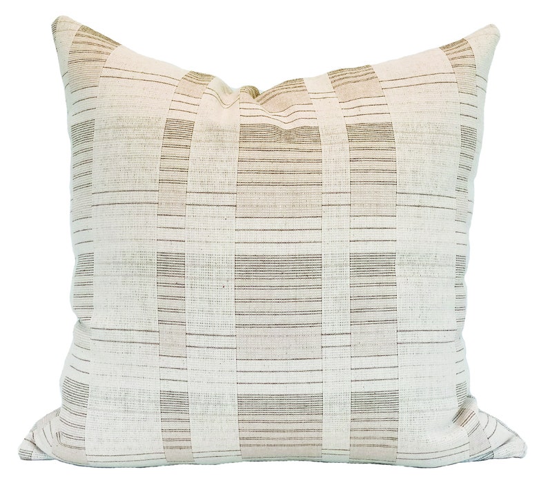 BRECCIAhome Madison Offset Stripe Pillow