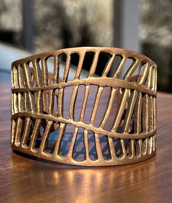 Minimalist Style Copper Cuff Bracelet