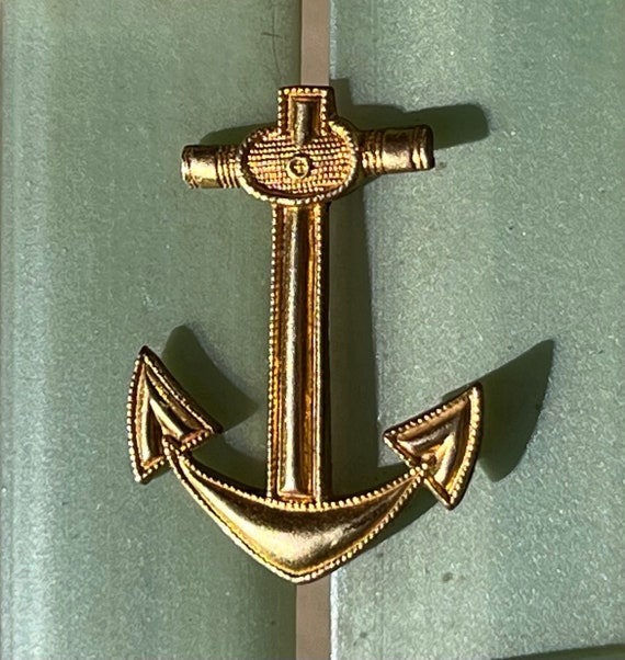 Vintage MCM Anchor Pin Mid Century Nautical - image 7