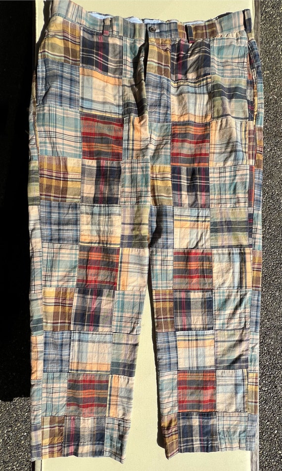 Vintage Brooks Brothers “Hudson” Madras Pants Summ