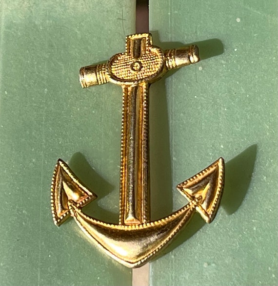 Vintage MCM Anchor Pin Mid Century Nautical - image 6