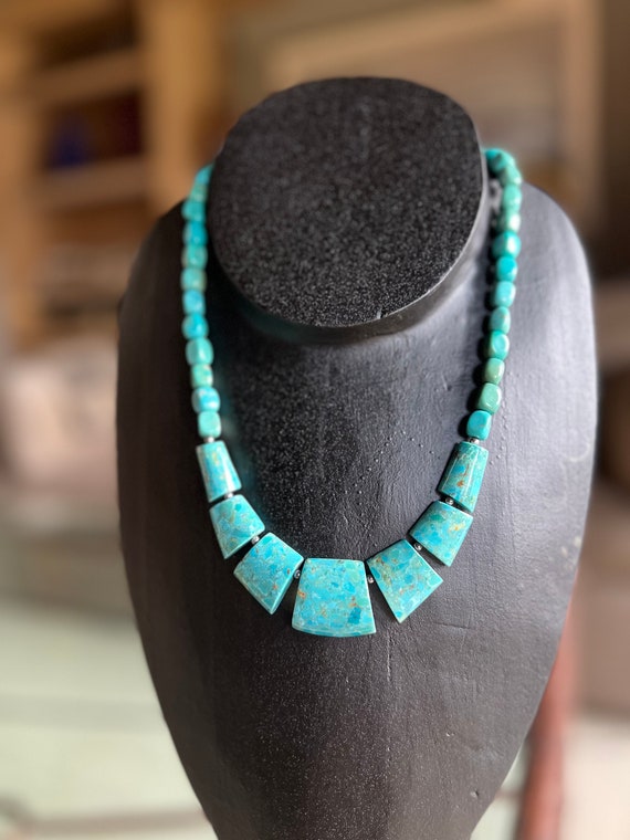 Vintage Turquoise Necklace from the Smithsonian In