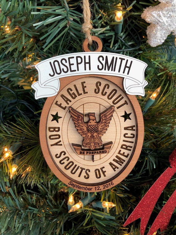 Eagle Scout Christmas Ornament 