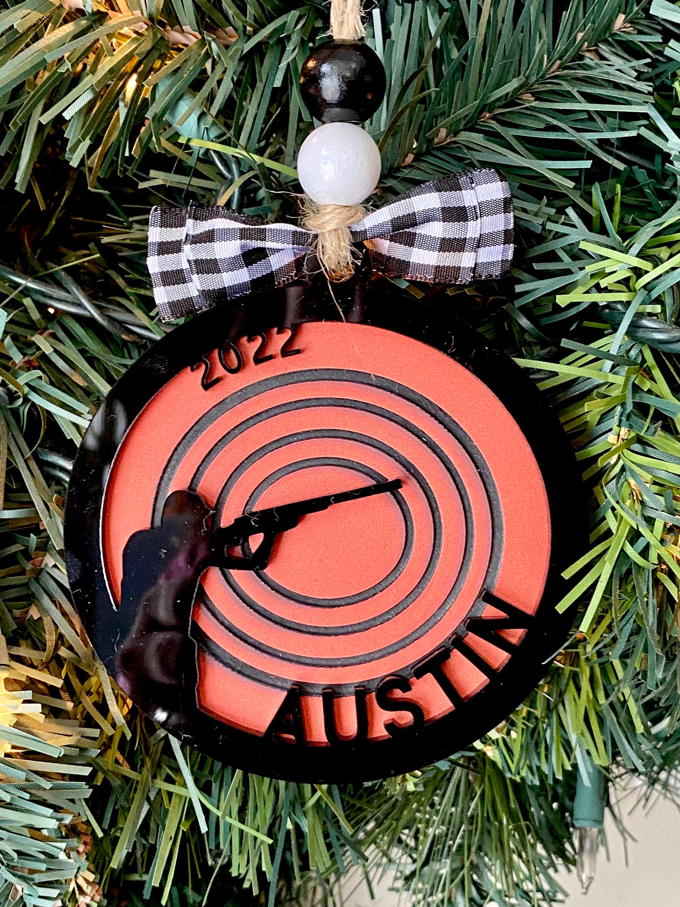 Clay Pigeon Skeet Trap Shooting Sporting Clays Shotgun Ornament 2024