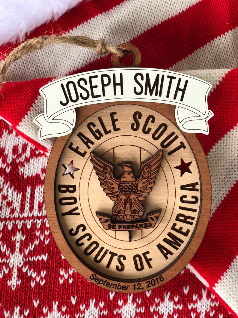 Eagle Scout Christmas Ornament 