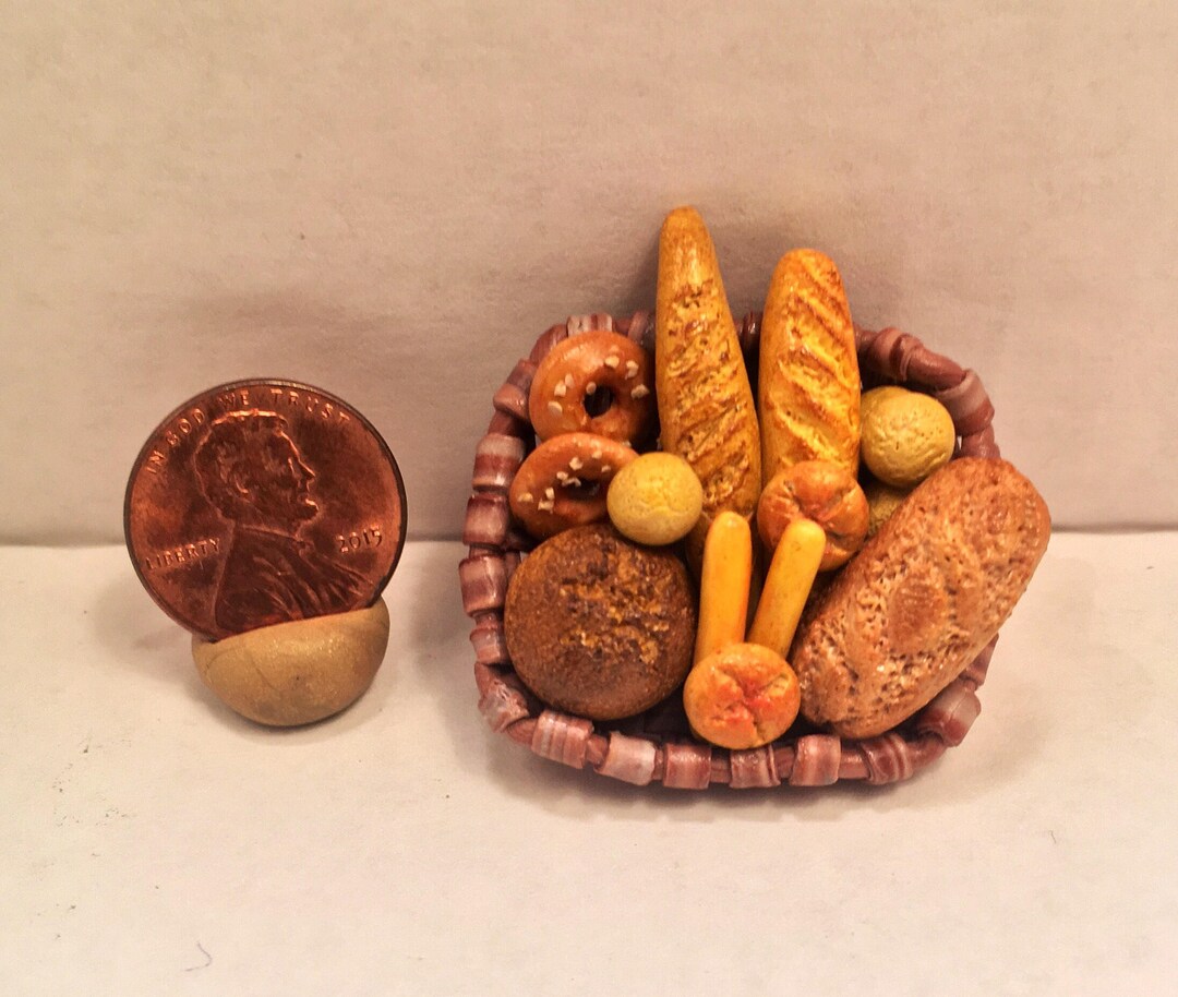 Mini Bread Basket Etsy