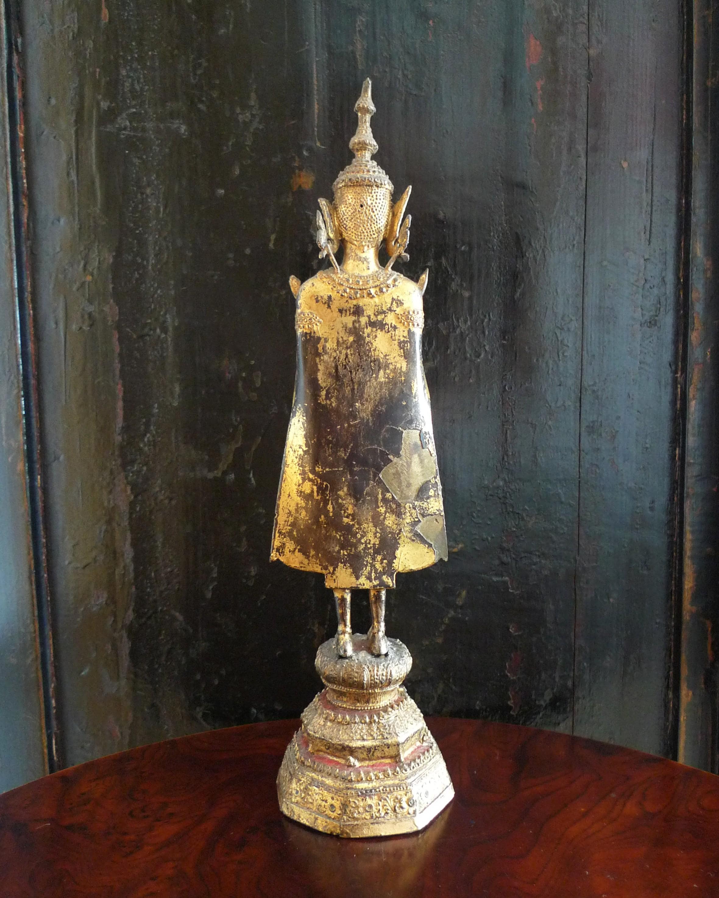 タイの古い青銅製アユタヤ仏 - Etsy 日本