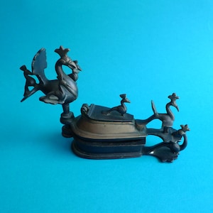Old India Beauty Set decorated with Peacocks