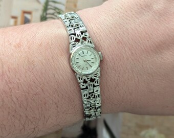 Ladies Vintage Wind up Seiko Watch Winding Gold Plated Watch  display picture 2