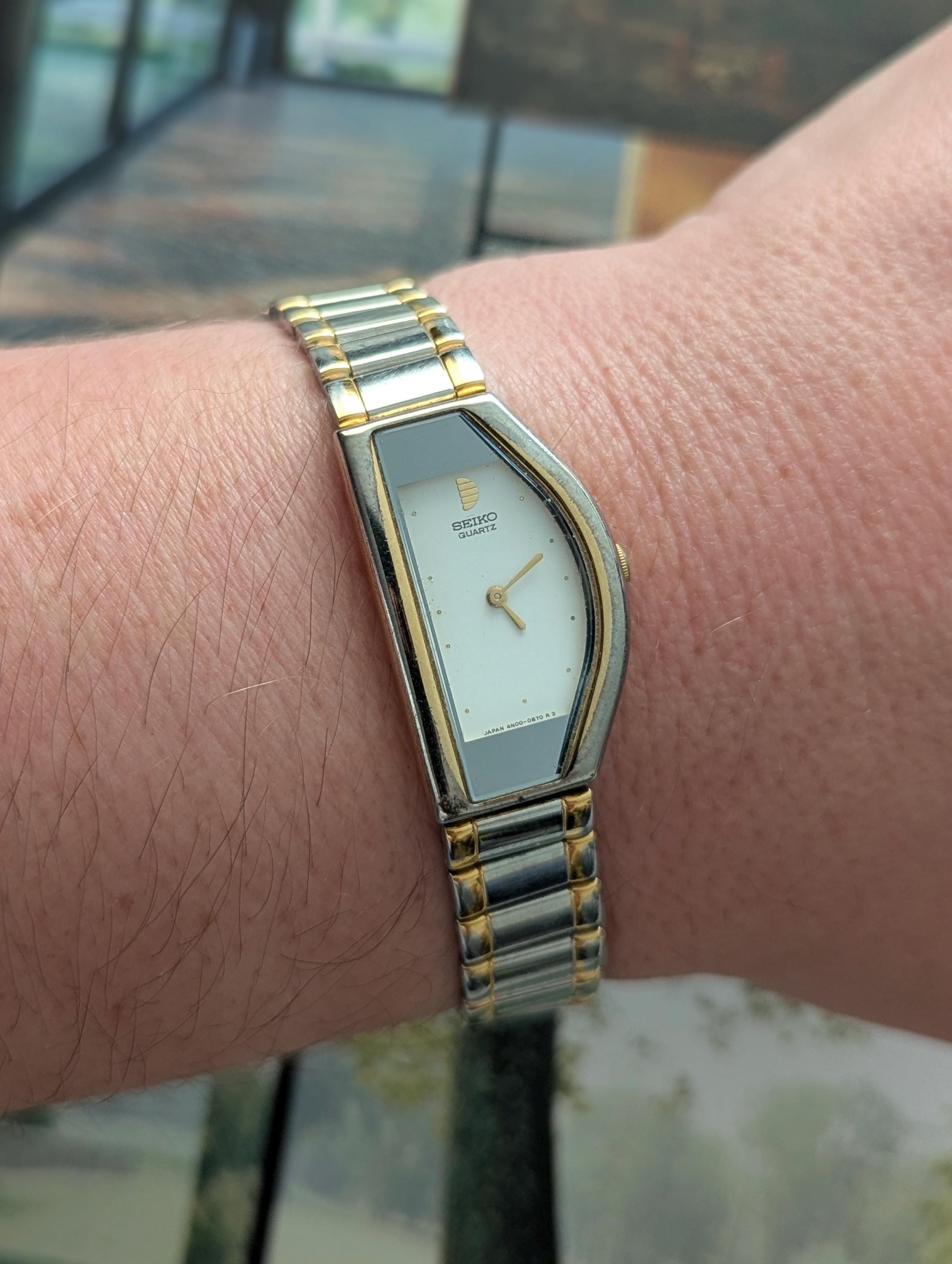 Seiko half moon watch - Etsy 日本