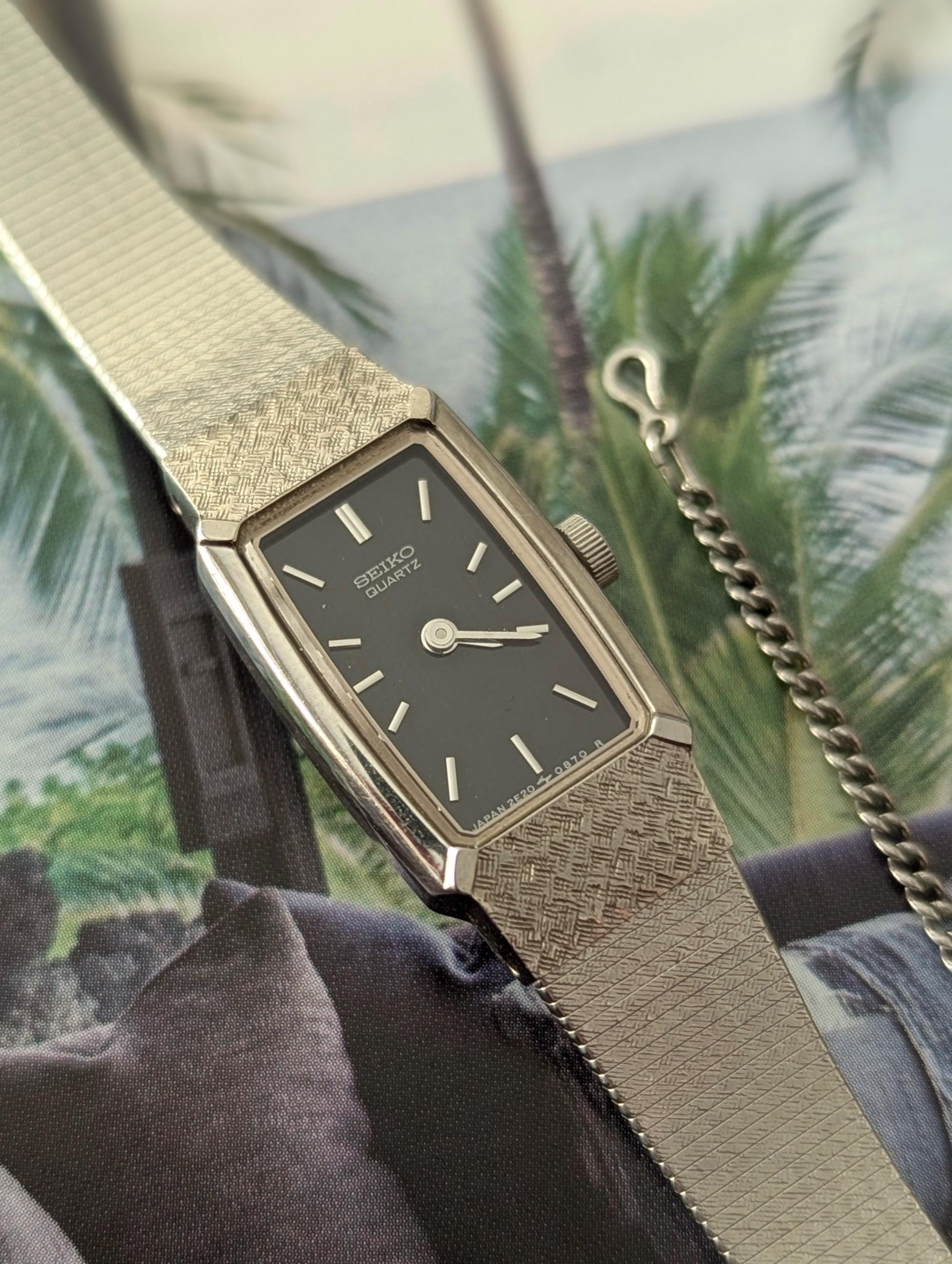 ▲SEIKO セイコー 2E20-7510 ラサール スクエア SS クオーツ △SEIKO セイコー 2E20-7510 ラサール スクエア SS クオーツ △SEIKO