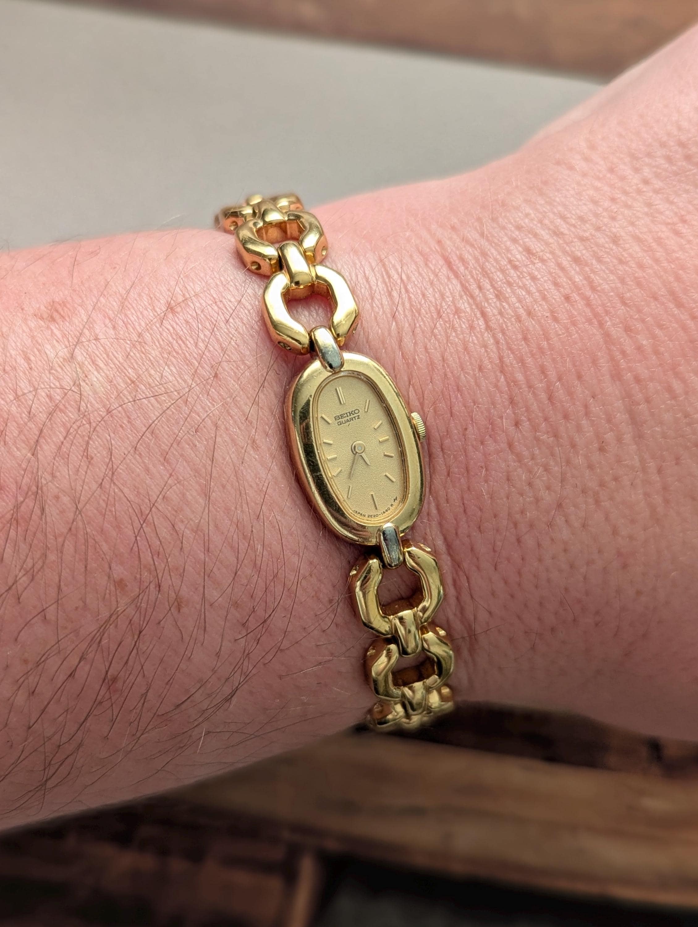 Vintage gold seiko watch women - Etsy 日本