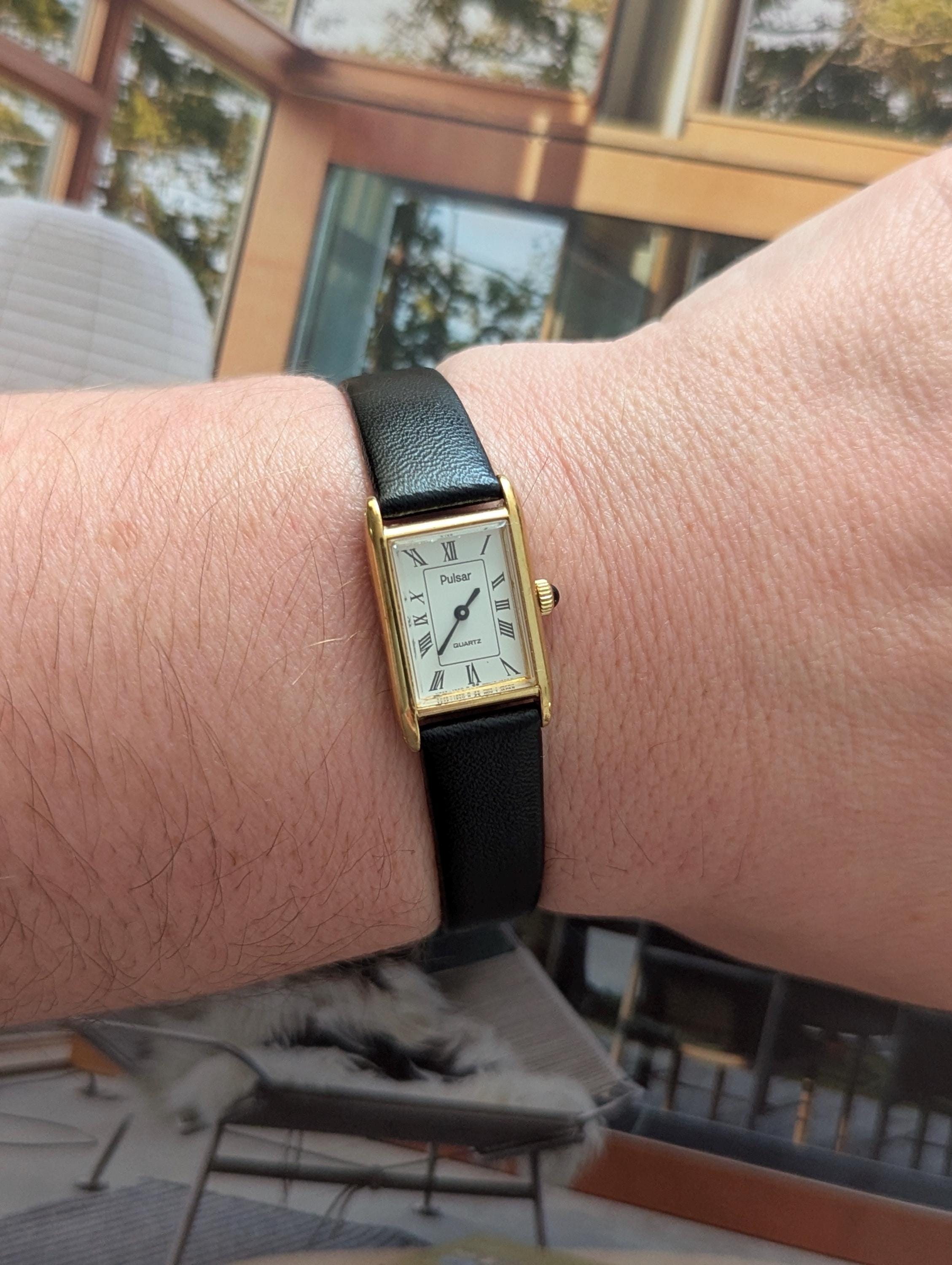 Vintage gold cartier watch - Etsy 日本