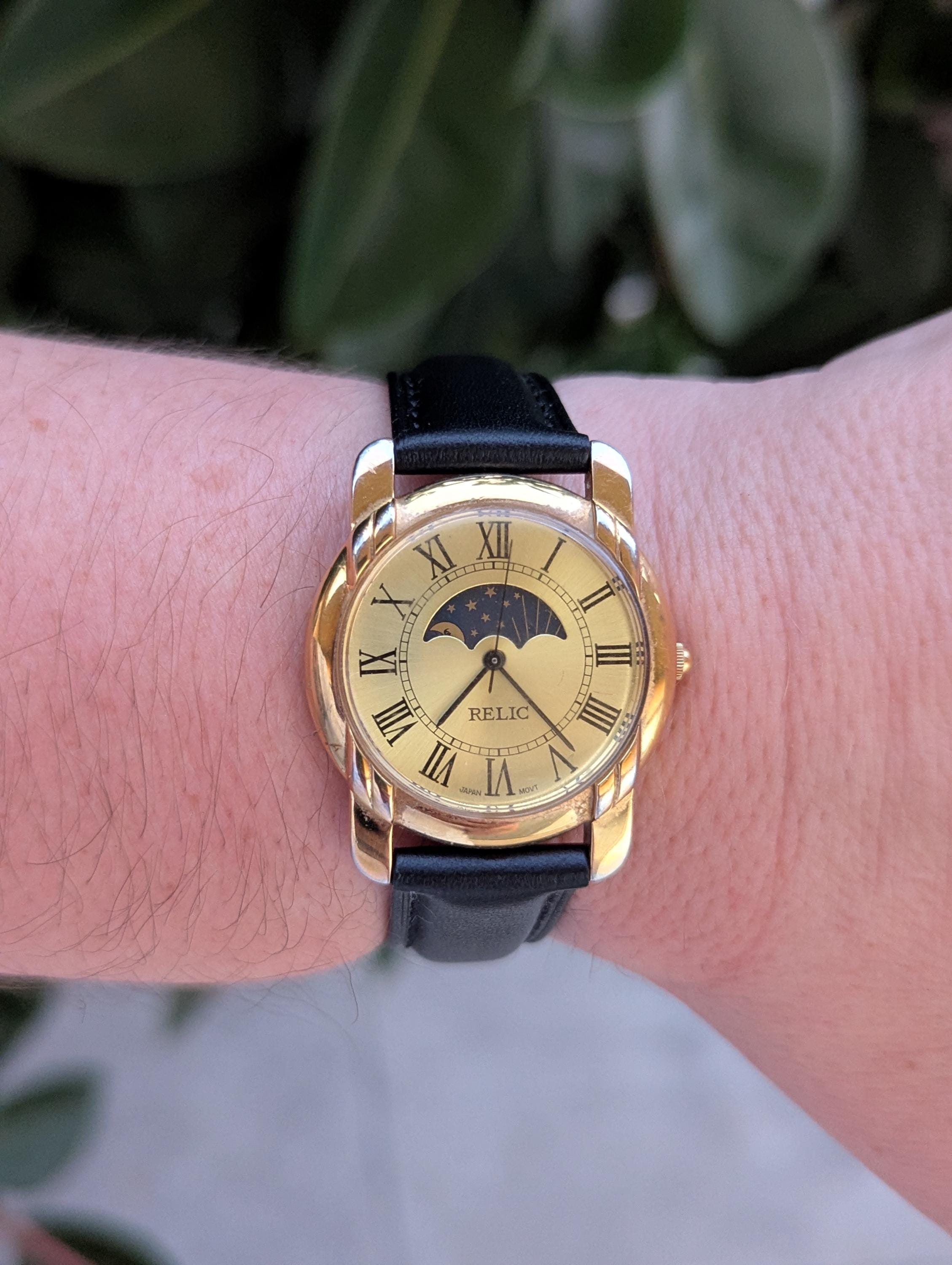 Leather Relic Watches Prices Vintage Relic Watch